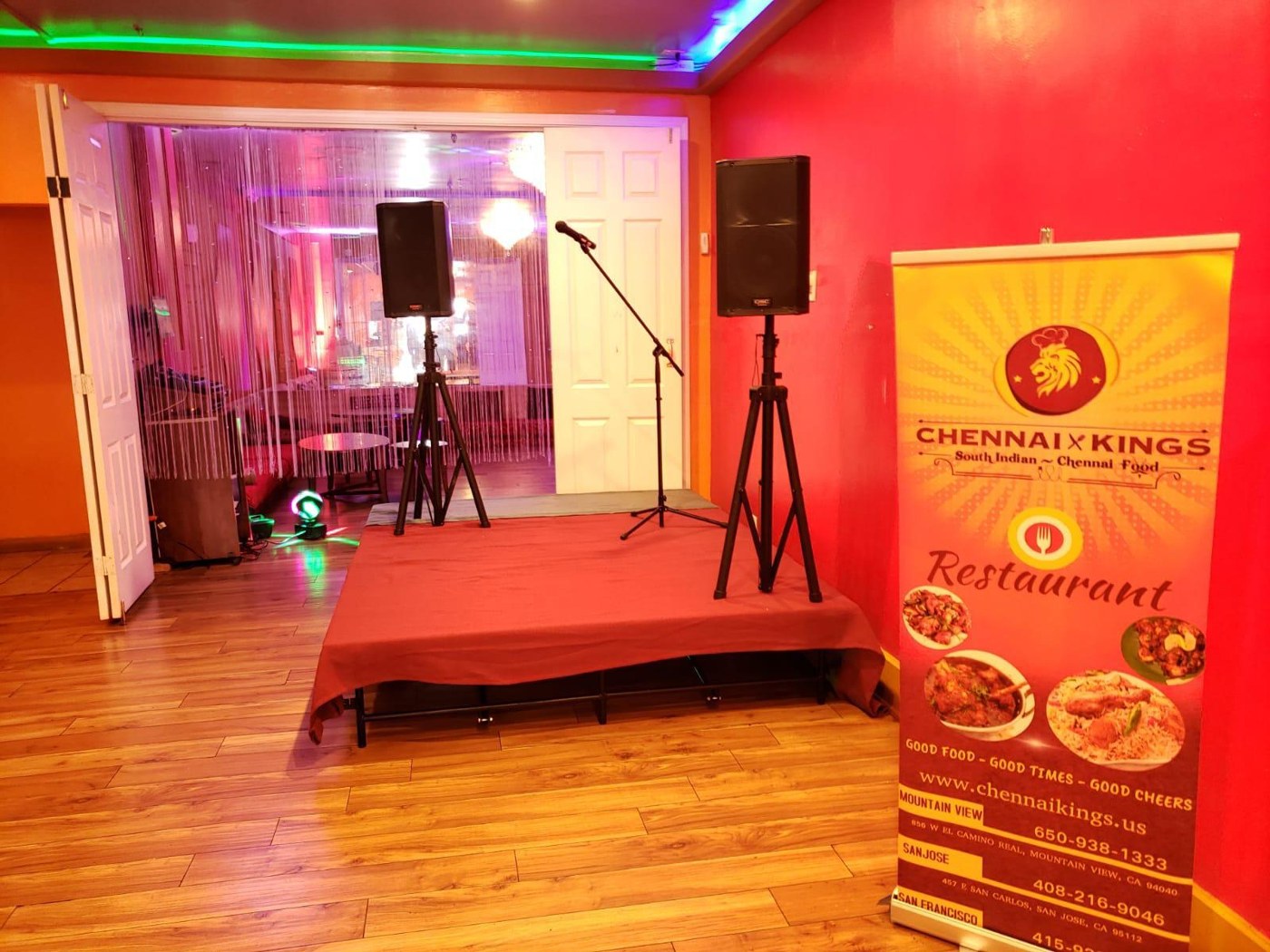 A stage for music and special moments at Chennai Kings